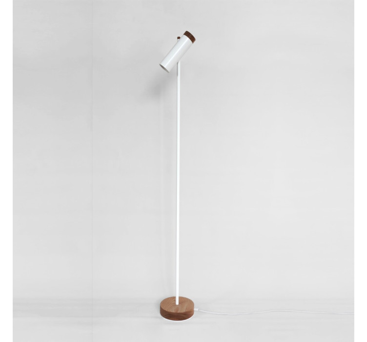 Торшер Laconic small white1